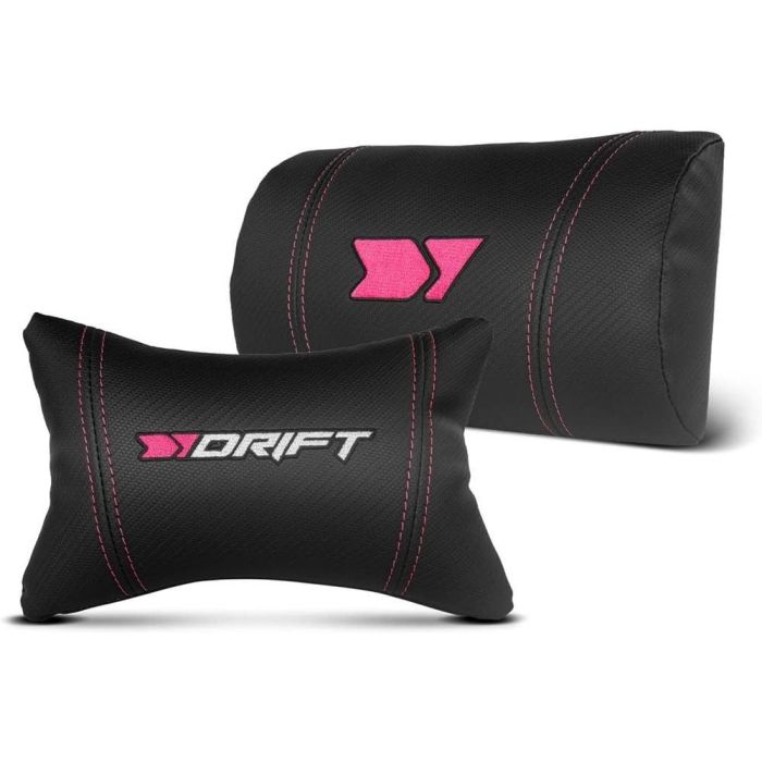 Drift DR350 Silla Gaming Ergonómica Reposabrazos 4D, Respaldo Reclinable 90-135°, Pistón Clase 4, Cojines Lumbar Cervical Negro Rosa 4 Drift DR350 Silla Gaming Ergonómica Reposabrazos 4D, Respaldo Reclinable 90-135°, Pistón Clase 4, Cojines Lumbar Cervical Negro Rosa 4