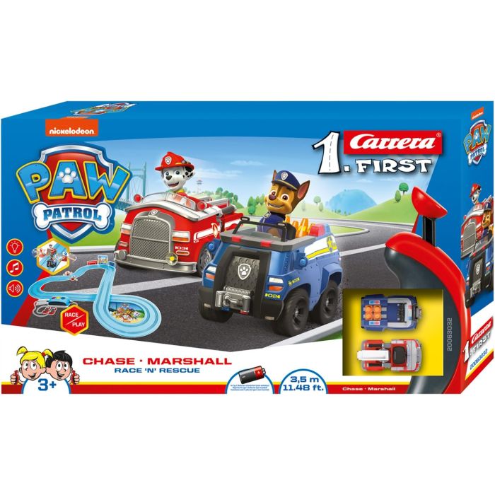 Pista de Carreras Chase y Marshall The Paw Patrol 369-3033 Azul (2,4 m) 0 Pista de Carreras Chase y Marshall The Paw Patrol 369-3033 Azul (2,4 m) 0