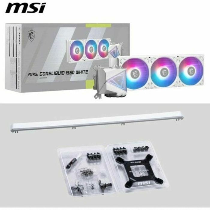 MSI 306-7ZW8A21-C24 Refrigeración PC MAG CORELIQUID I360 BLANCO 10