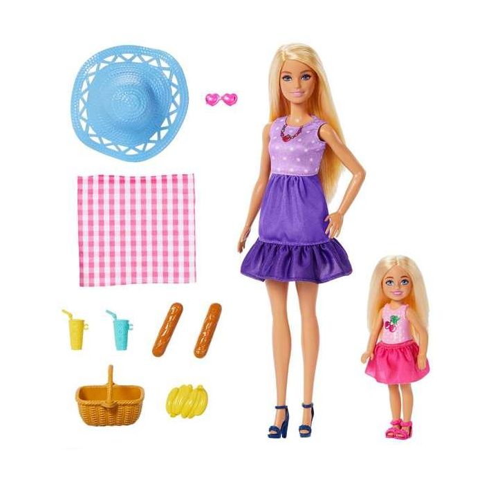 Muñeca barbie familia y amigos pack muñecas barbie y chelsea 2 Muñeca barbie familia y amigos pack muñecas barbie y chelsea 2