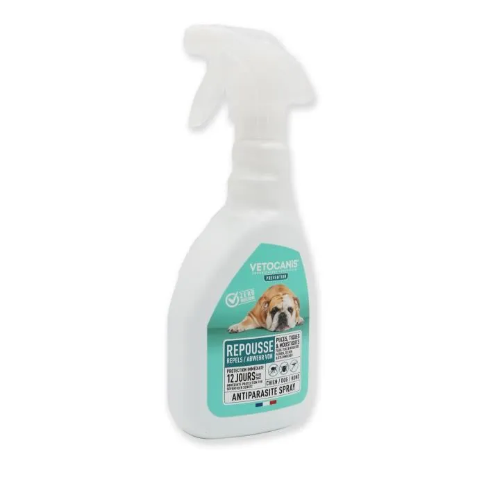 Vetocanis Spray Repelente de Pulgas, Garrapatas y Mosquitos para Perros - 500 ml 2
