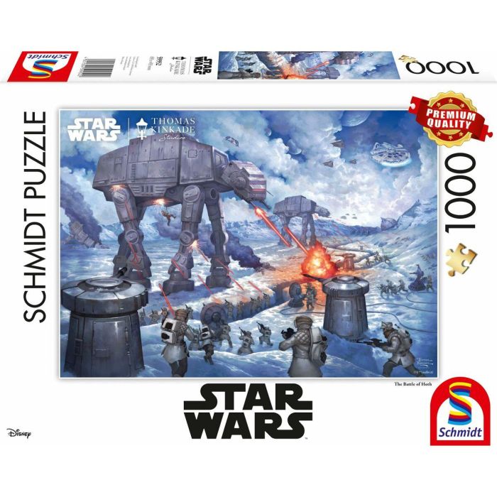 Devir Puzzle 1000 Piezas Star Wars: Batalla de Hoth 4 Devir Puzzle 1000 Piezas Star Wars: Batalla de Hoth 4