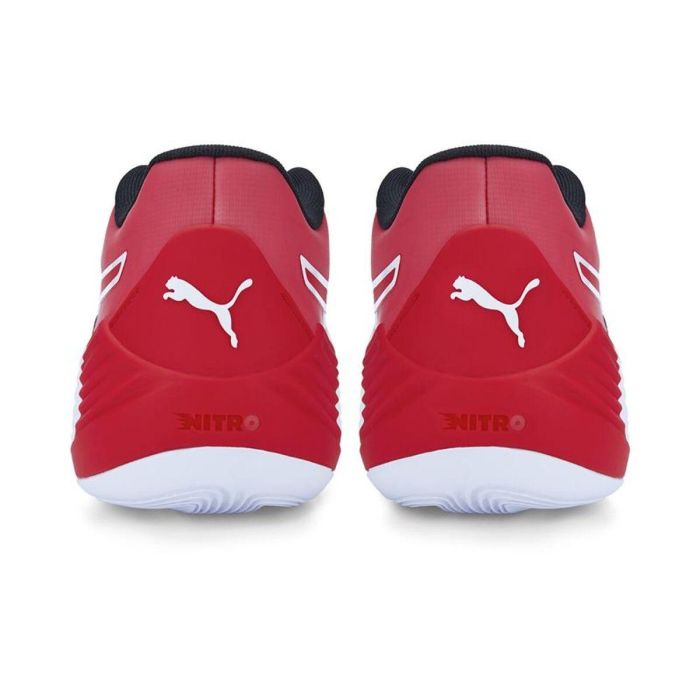 Zapatillas de Baloncesto para Adultos Puma Fusion Nitro Team Blanco M