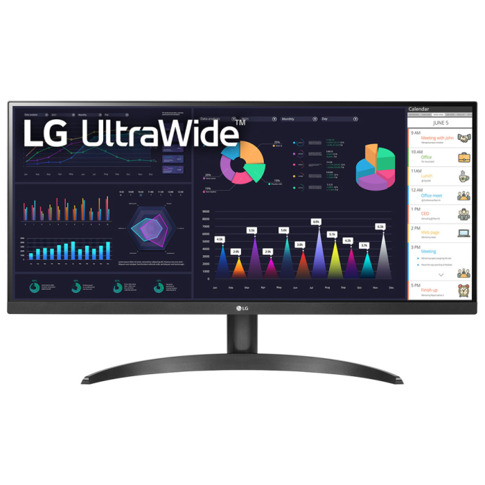 LG 29WQ60A-B LED display 73,7 cm (29") 2560 x 1080 Pixeles Full HD LCD Negro LG 29WQ60A-B LED display 73,7 cm (29") 2560 x 1080 Pixeles Full HD LCD Negro
