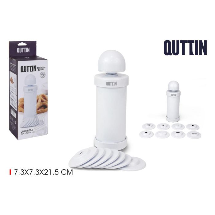 Churrera Quttin con 8 boquillas (12 Unidades) Churrera Quttin con 8 boquillas (12 Unidades)