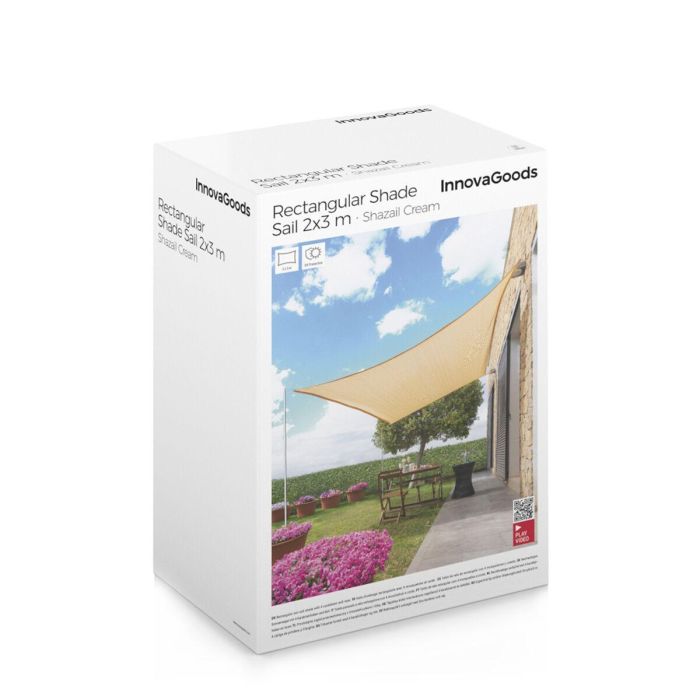Toldo Vela Sombra Rectangular Shazail Innovago - Inde (4 Unidades) 8 Toldo Vela Sombra Rectangular Shazail Innovago - Inde (4 Unidades) 8