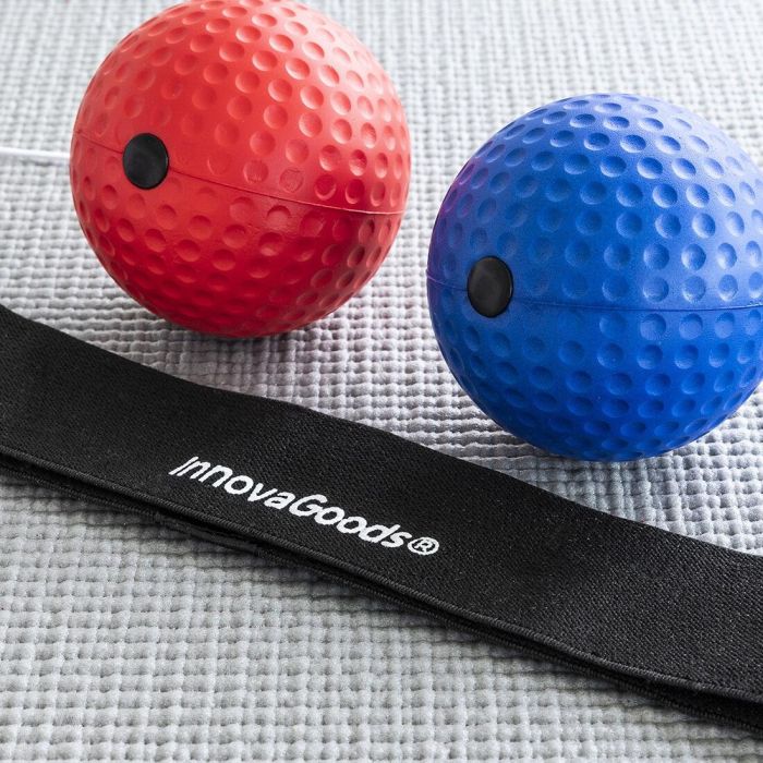 Set de Pelotas de Entrenamiento y Reflejos Balxing InnovaGoods 8 Set de Pelotas de Entrenamiento y Reflejos Balxing InnovaGoods 8
