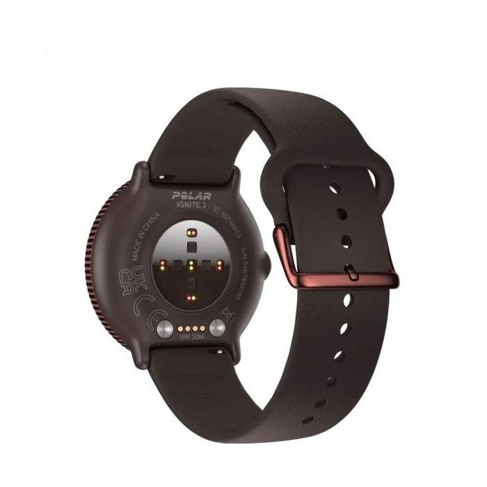 Polar Ignite 3 Titanium Leder- und Silikonarmband 2 Polar Ignite 3 Titanium Leder- und Silikonarmband 2
