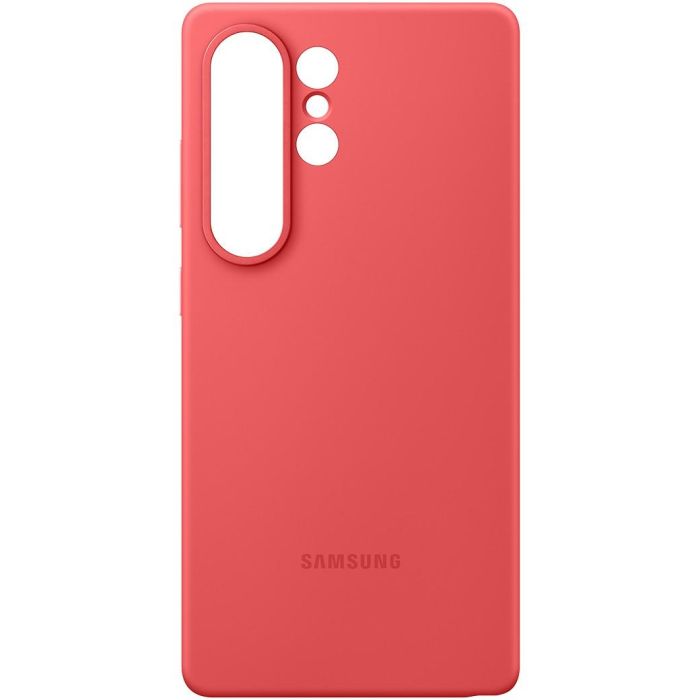 Samsung Funda de Silicona para Samsung Galaxy S25 Ultra, Roja 0 Samsung Funda de Silicona para Samsung Galaxy S25 Ultra, Roja 0