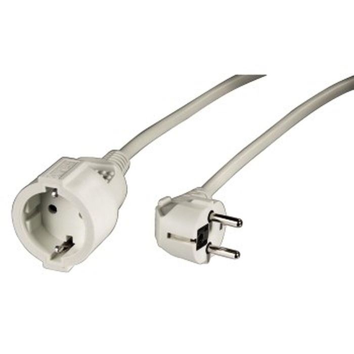 HAMA Cable extension Schucko 3m Blanco