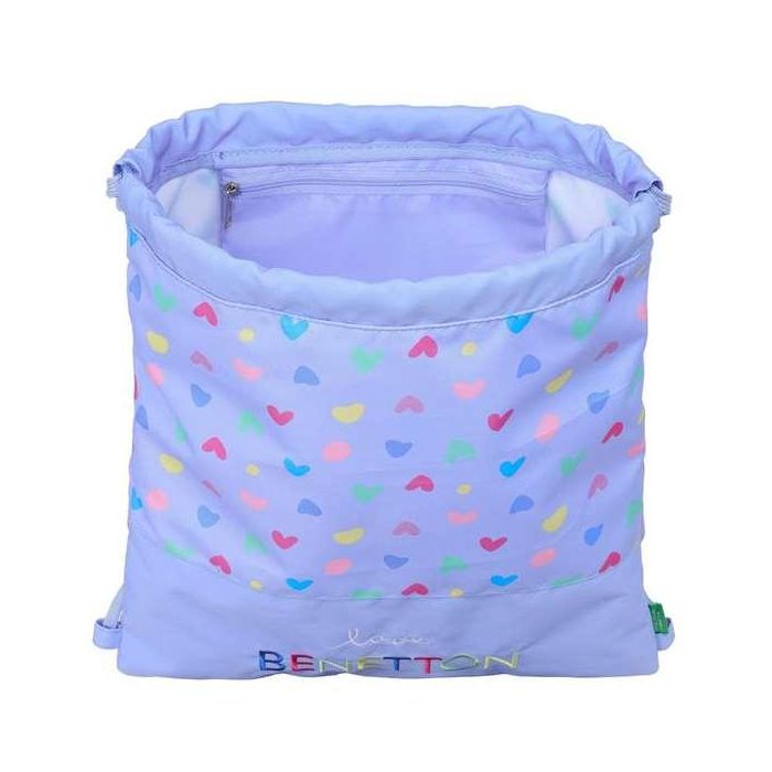 Saco Plano Safta Benetton Lila 400x350x10 mm 3 Saco Plano Safta Benetton Lila 400x350x10 mm 3