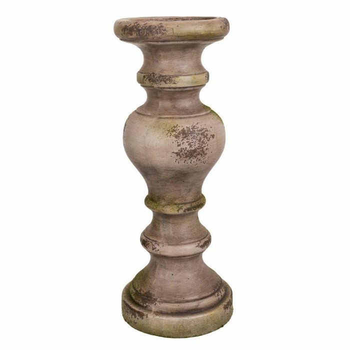 Figura Decorativa Alexandra House Living Fibra de Vidrio Magnesio Columna 18 x 50 x 18 cm