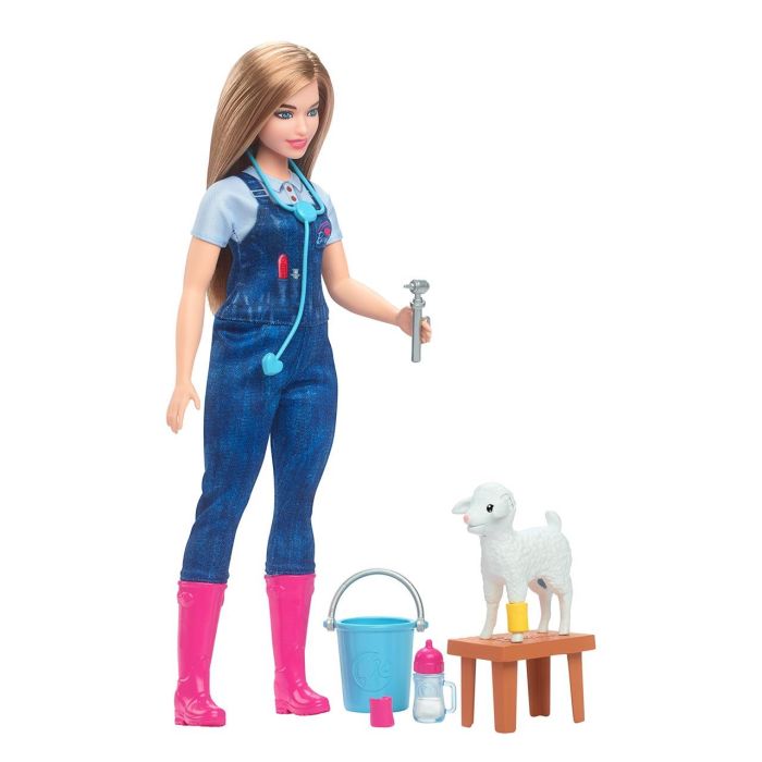 Barbie Tú Puede Ser Veterinaria De Granja Hrg42 Mattel Barbie Tú Puede Ser Veterinaria De Granja Hrg42 Mattel