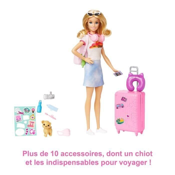 Barbie ¡Vámonos De Viaje! Malibú Hjy18 Mattel 4 Barbie ¡Vámonos De Viaje! Malibú Hjy18 Mattel 4