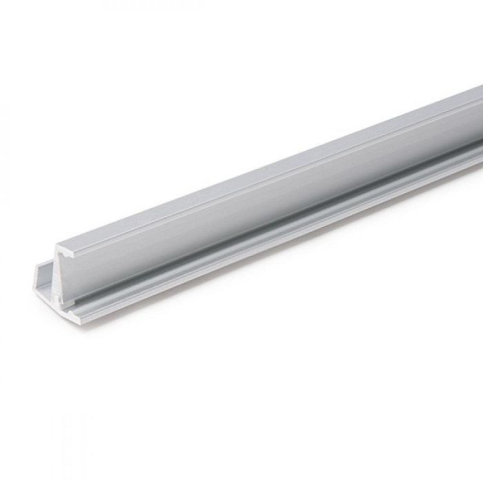 Perfíl Aluminio para Tira LED Estanterías Cristal 6Mm x 1M 5