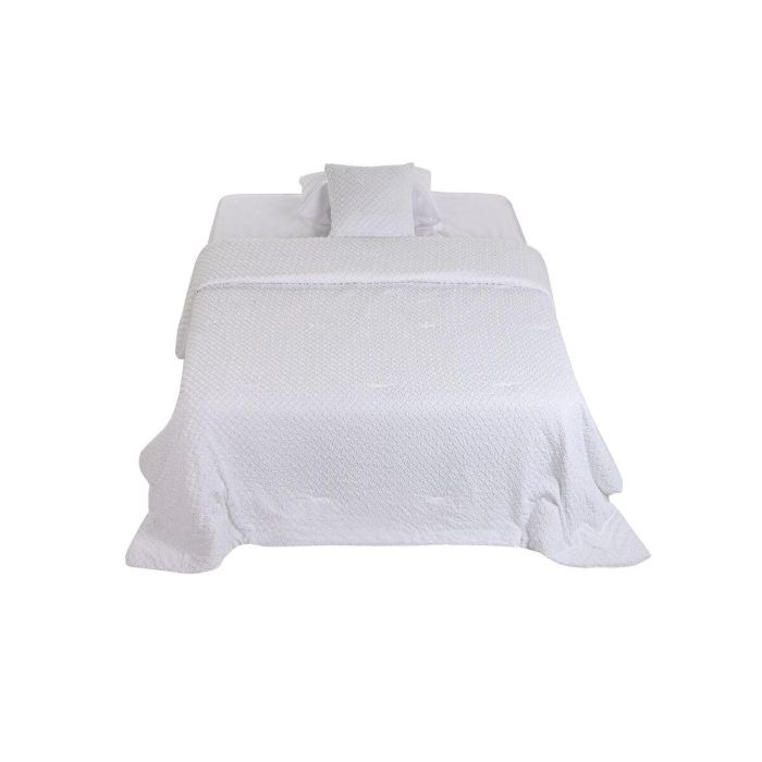 Colcha Boho DKD Home Decor Blanco 260 x 180 cm 1 Colcha Boho DKD Home Decor Blanco 260 x 180 cm 1