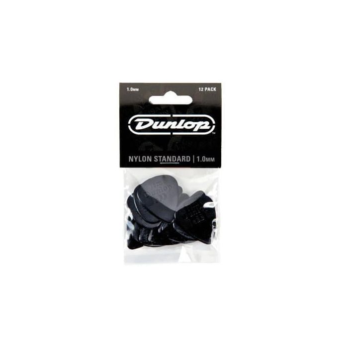 Dunlop Pack 12 Púas de Guitarra Nylon Standard 1,00Mm