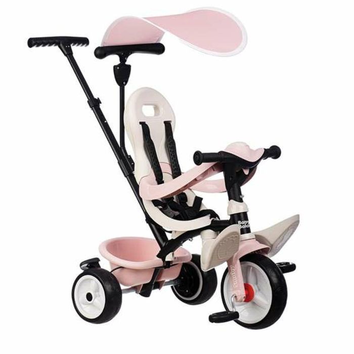 Smoby SMO7600741404 Triciclo para Bebés Rosa - Paseo para Bebés 19