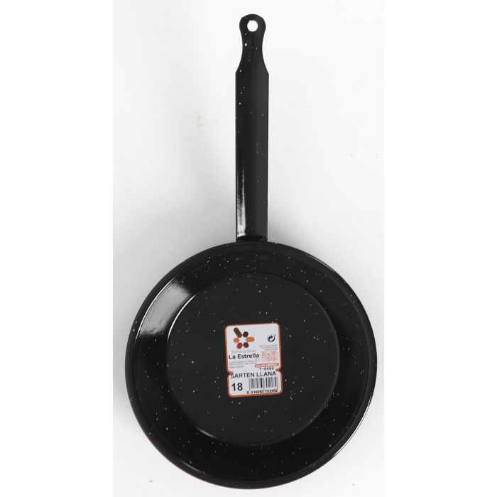 La Estrella Sarten Llana Bordonada Jaspeada 18 cm (10 Unidades) 1