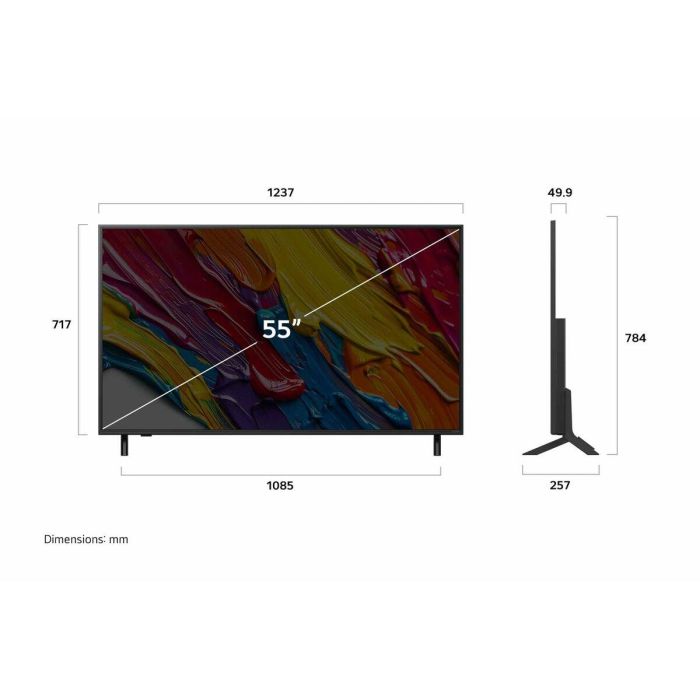 Smart TV LG 55QNED82A6B.AEU 4K Ultra HD 55" LED HDR Edge-LED QNED 11 Smart TV LG 55QNED82A6B.AEU 4K Ultra HD 55" LED HDR Edge-LED QNED 11