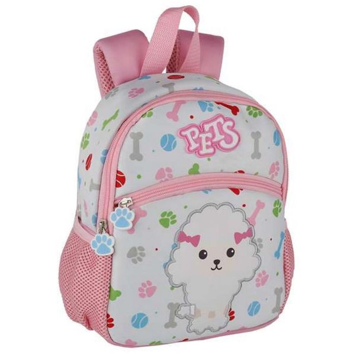 Mochila infantil Pets Puddeel. 26 X 21 X 9 Cm.