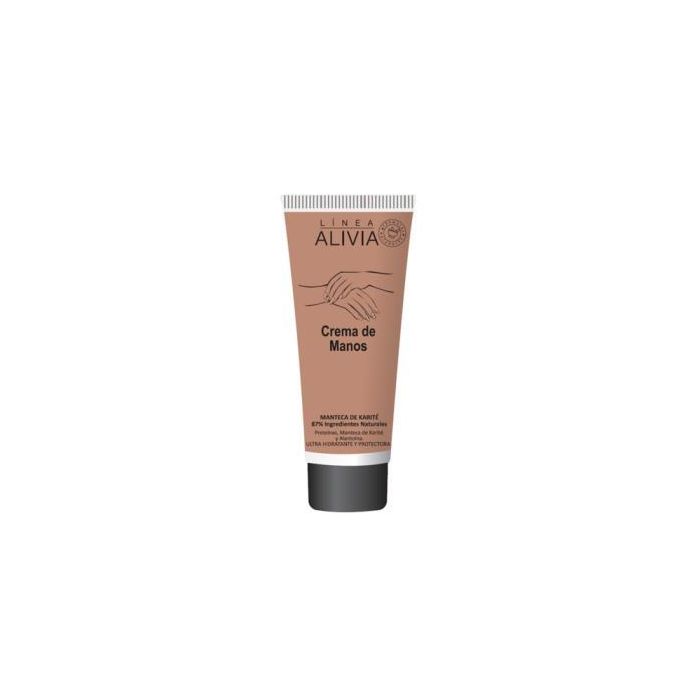 LINEA ALIVIA Crema De Manos Ultra Hidratante Protectora Nutritiva Antiedad con Vitaminas A y E 100ml