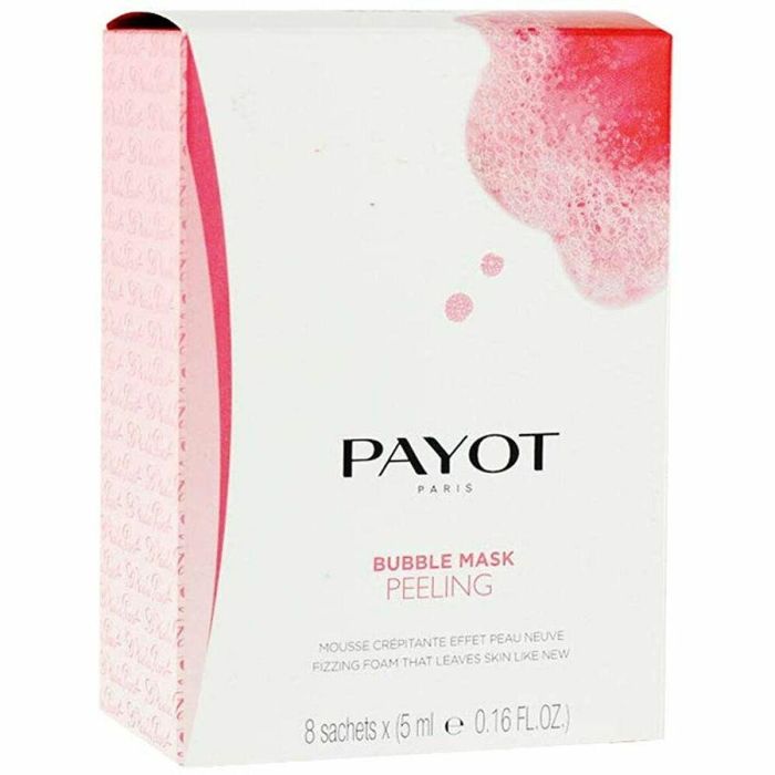 Payot Bubble Mask Peeling Mascarilla Facial Exfoliante Oxigenante Triple Acción Efecto Piel Nueva para Todo Tipo de Pieles 8 x 5 ml 2 Payot Bubble Mask Peeling Mascarilla Facial Exfoliante Oxigenante Triple Acción Efecto Piel Nueva para Todo Tipo de Pieles 8 x 5 ml 2