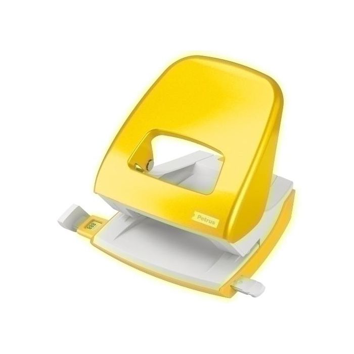 Taladro 2 Punzones Petrus Wow 62 (30H) Amarillo/Naranja Metalizado (Blister)