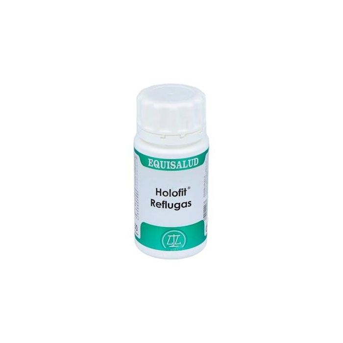 Holofit Reflugas 50 Cápsulas. Complemento alimenticio para el reflujo y gases con Manzanilla, Jengibre y Regaliz