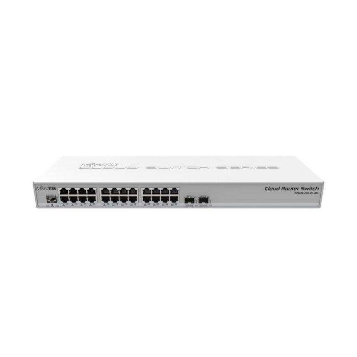 MikroTik CRS326-24G-2S+RM Switch Gestionado L2 24 Puertos Gigabit Ethernet 2 Puertos SFP+