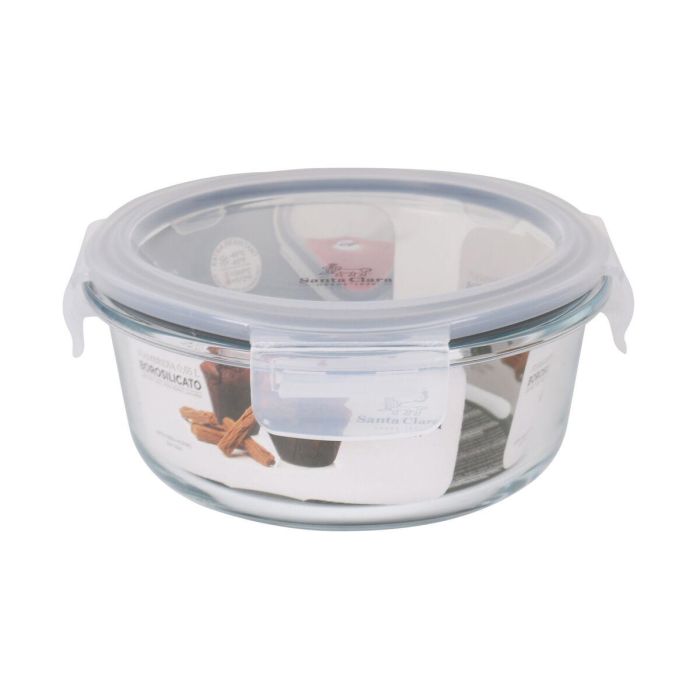 Fiambrera Hermética Santa Clara Transparente 650 ml (6 Unidades) 3 Fiambrera Hermética Santa Clara Transparente 650 ml (6 Unidades) 3