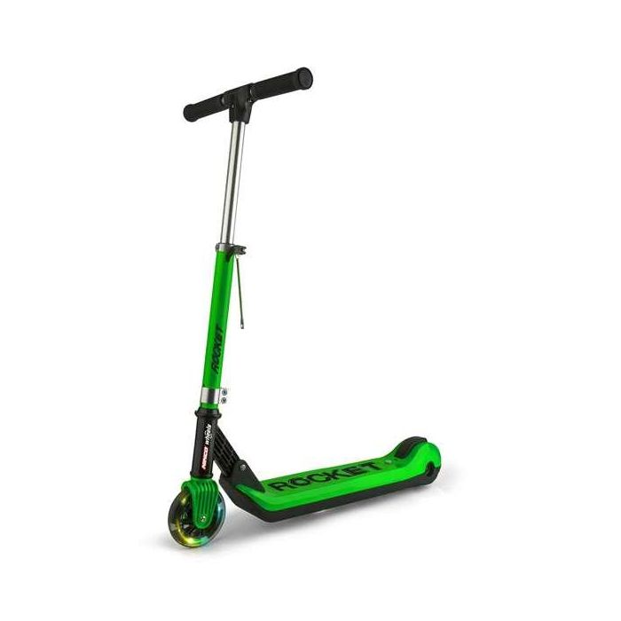 Chicos Patinete Eléctrico Plegable Junior E Scooter Rocket 4,5Kg Velocidad 6-8 Km/h Edad 6-12 Años Hasta 45 Kg