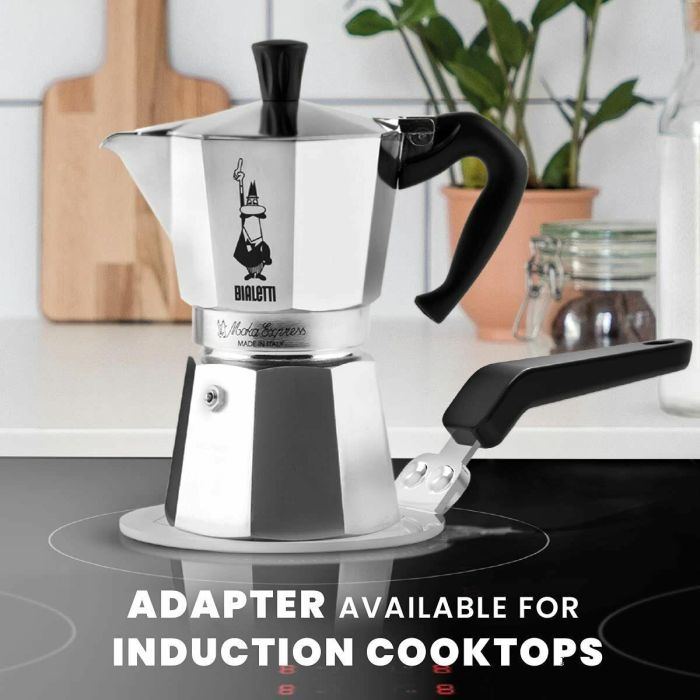 Cafetera Italiana Bialetti MOKA Plateado Metal Acero Inoxidable Aluminio 1 L 7 Cafetera Italiana Bialetti MOKA Plateado Metal Acero Inoxidable Aluminio 1 L 7