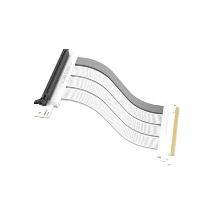 Tarjeta gráfica interna - COOLER MASTER - Cable Riser PCIe 4.0 x16 Blanco - 200mm 2