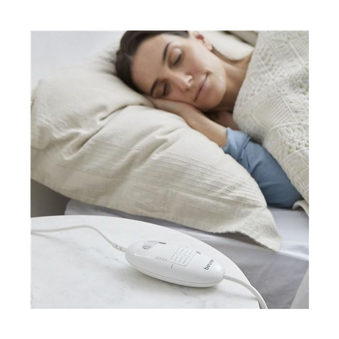 Beurer TS-23 Calientacamas Eléctrico Individual de Forro Polar con 3 Niveles de Temperatura y Protección Contra Sobrecalentamiento 5
