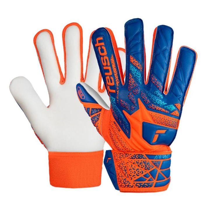 Guantes de Portero Reusch Attrakt Starter Azul Naranja 1