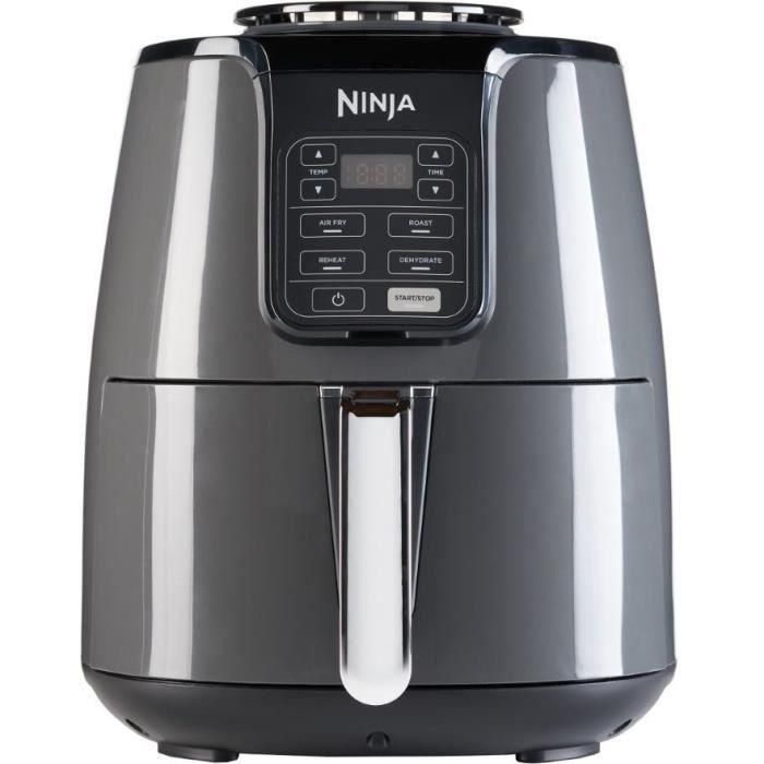 Ninja AF100EU Freidora de Aire Caliente 3.8L, 1550W. Cesta Antiadherente. Función Freír, Asar, Recalentar y Deshidratar. Sin Aceite. Negro 0 Ninja AF100EU Freidora de Aire Caliente 3.8L, 1550W. Cesta Antiadherente. Función Freír, Asar, Recalentar y Deshidratar. Sin Aceite. Negro 0