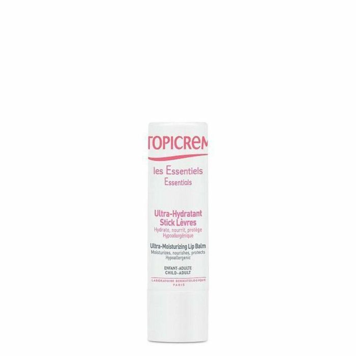 Topicrem HYDRA+ Bálsamo Labial Ultra-hidratante, Repara y Nutre Labios Secos y Agrietados con Manteca de Karité y Vainilla 4g Topicrem HYDRA+ Bálsamo Labial Ultra-hidratante, Repara y Nutre Labios Secos y Agrietados con Manteca de Karité y Vainilla 4g