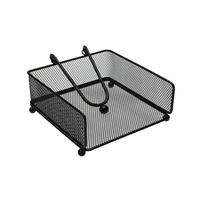 Servilletero Versa Negro Acero Hierro 17,5 X 9 X 18 CM 1
