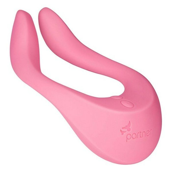 Vibrador para Parejas Satisfyer Partner Rosa 3 Vibrador para Parejas Satisfyer Partner Rosa 3