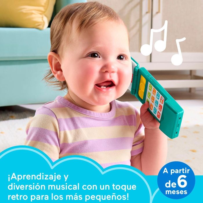 Fisher-Price JMV86 Móvil Multilenguaje Ríe Y Aprende para bebés +6 meses en inglés, francés, alemán, español 6 Fisher-Price JMV86 Móvil Multilenguaje Ríe Y Aprende para bebés +6 meses en inglés, francés, alemán, español 6