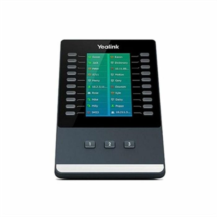 Yealink EXP50 Módulo de expansión con 23 botones programables para teléfonos IP SIP-T58V/T58A/T56A/T54S/T52S