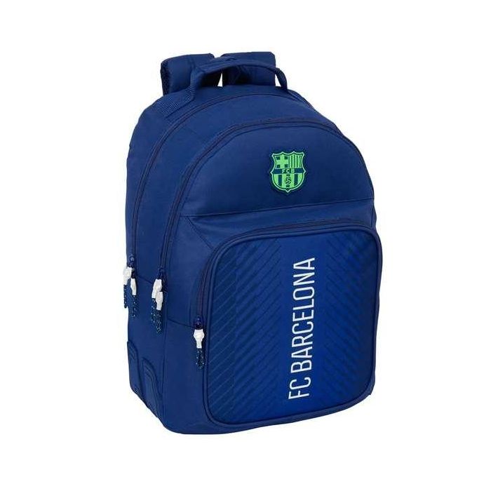 Safta Mochila Doble F.C. Barcelona Navy Blue Adaptable a Carro 32x42x15cm 0 Safta Mochila Doble F.C. Barcelona Navy Blue Adaptable a Carro 32x42x15cm 0