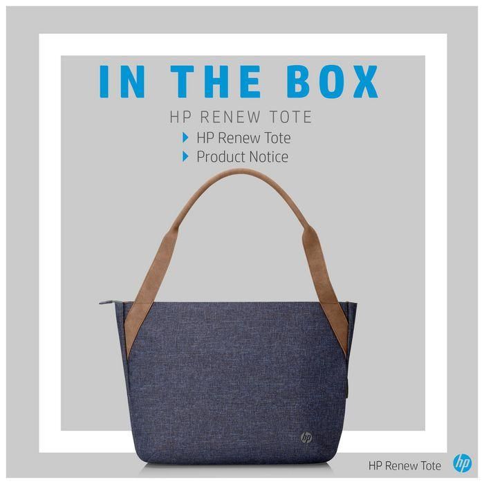 HP Renew 14 Navy Tote 3 HP Renew 14 Navy Tote 3