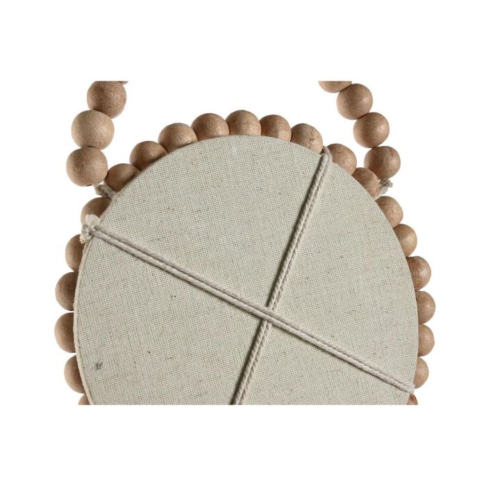 Espejo Scandi DKD Home Decor Natural 1 x 24 x 15 cm Set de 3 1