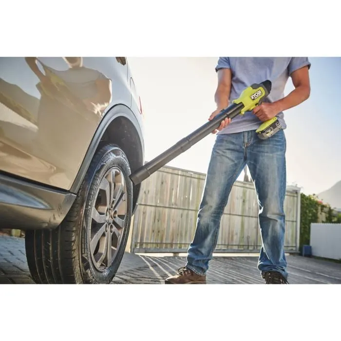 Ryobi RYO4892210236111 Soplador Ultracompacto 18V Sin Escobillas - Velocidad 241,5 km/h Caudal 6,51 m³/min 1