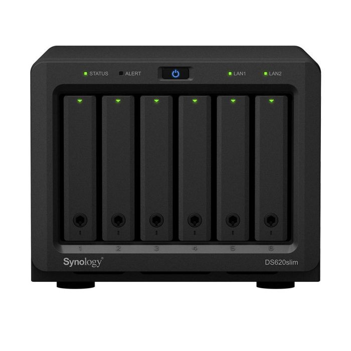 Synology DiskStation DS620SLIM servidor de almacenamiento NAS Escritorio Ethernet Negro J3355 1 Synology DiskStation DS620SLIM servidor de almacenamiento NAS Escritorio Ethernet Negro J3355 1