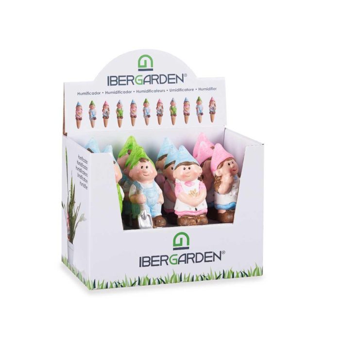Ibergarden Humidificador de Plantas Duendes de Cerámica Surtidos 4x15x4 cm (48 Unidades) 2 Ibergarden Humidificador de Plantas Duendes de Cerámica Surtidos 4x15x4 cm (48 Unidades) 2