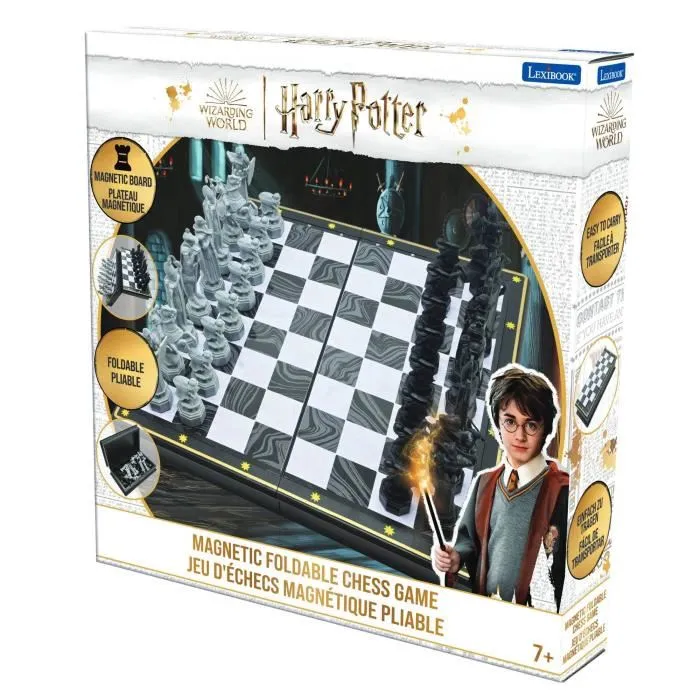 Lexibook Juego de Ajedrez Magnético Plegable Harry Potter LEXCGM300HP 2 Lexibook Juego de Ajedrez Magnético Plegable Harry Potter LEXCGM300HP 2