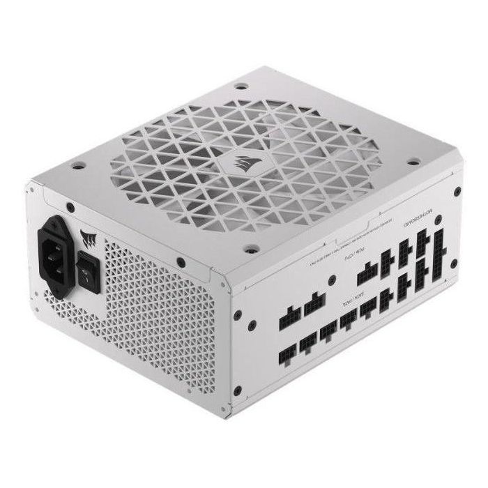 CORSAIR - Unidad de fuente de alimentación - RM1000x Shift White Cybenetics - ATX totalmente modular - Certificación Gold 80 Plus - 1000 vatios 3 CORSAIR - Unidad de fuente de alimentación - RM1000x Shift White Cybenetics - ATX totalmente modular - Certificación Gold 80 Plus - 1000 vatios 3
